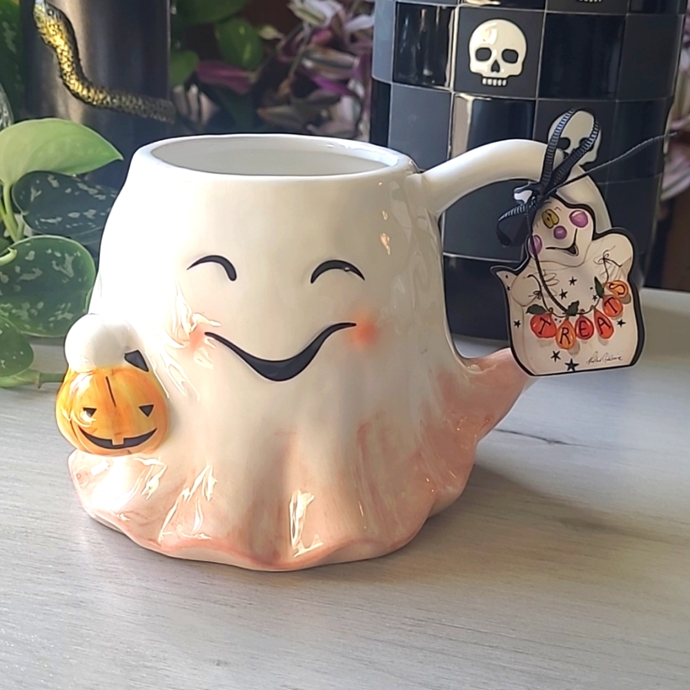 👻 Ghost Mug by Blue Sky Clayworks